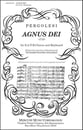 Agnus Dei SATB choral sheet music cover